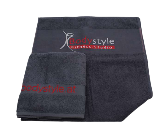 Promotional towels Border-jacquard-CUSTOM-BRANDED-SPORTS-TOWELS